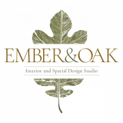 Ember & Oak Studio Full Stacked Logo